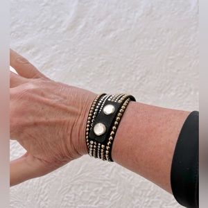Swarovski double wrap bracelet